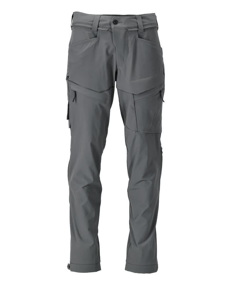 Mascot Customized Broek 22059-605 Functioneel Ultimate Stretch Waterafstotend Lichtgewicht steengrijs(89)
