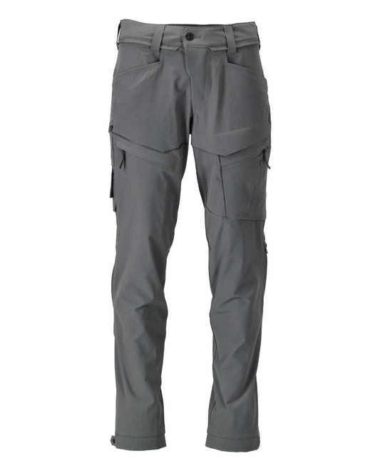 Mascot Customized Broek 22059-605 Functioneel Ultimate Stretch Waterafstotend Lichtgewicht steengrijs(89)