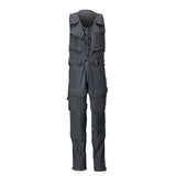 Mascot Customized Bodybroek 22069-311 kniezakken Ultimate Stretch waterafstotend lichtgewicht zwart(09)