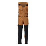 Mascot Customized Bodybroek 22069-311 kniezakken Ultimate Stretch waterafstotend lichtgewicht notenbruin-zwart(5409)