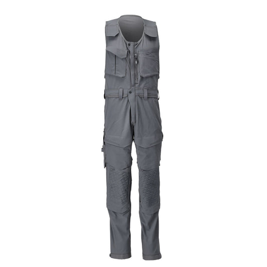 Mascot Customized Bodybroek 22069-311 kniezakken Ultimate Stretch waterafstotend lichtgewicht steengrijs(89)