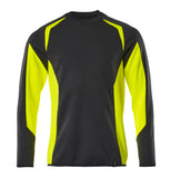 Mascot Accelerate Safe Sweatshirt 22084-781 zwart-fluo geel(0917)