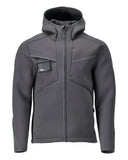 Mascot Customized Softshell jas met capuchon 22086-662 steengrijs(89)