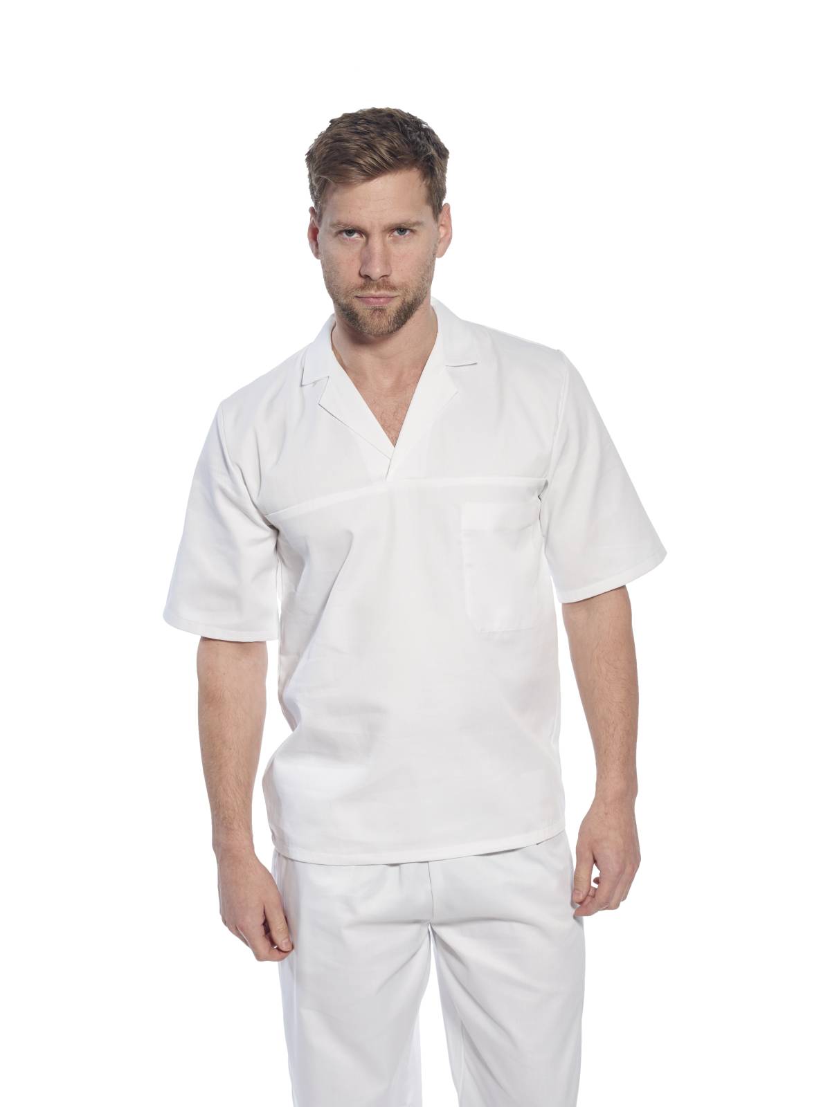 Portwest Voedingsmiddelen industrie Voedingsmiddelen industrie Poloshirts 2209 zonder zakken met korte mouwen wit(WH)