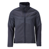 Mascot Customized Fleecetrui 22105-681 rits en voering winddicht donker marineblauw(010)
