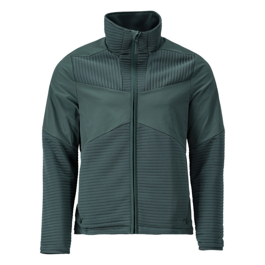 Mascot Customized Fleecetrui 22105-681 rits en voering winddicht bosgroen(34)