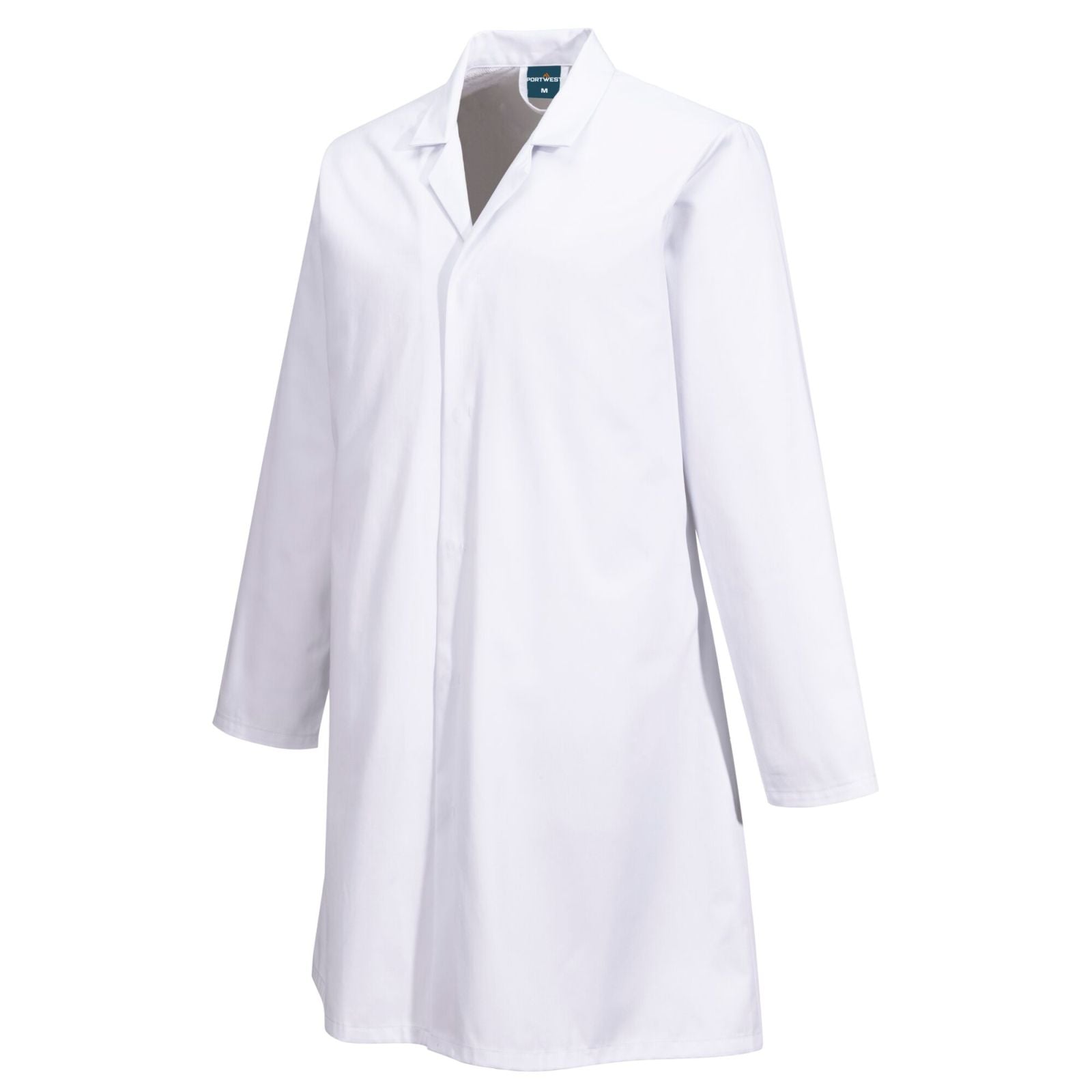 Portwest Voedingsmiddelen industrie Labjas 2210 zakloos voedingsindustrie wit(WH)