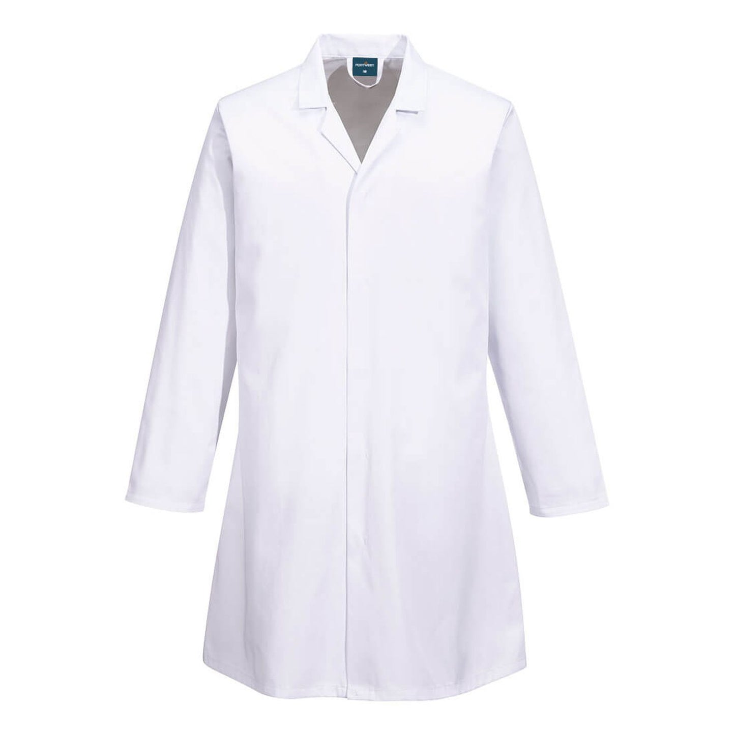 Portwest Voedingsmiddelen industrie Labjas 2210 zakloos voedingsindustrie wit(WH)