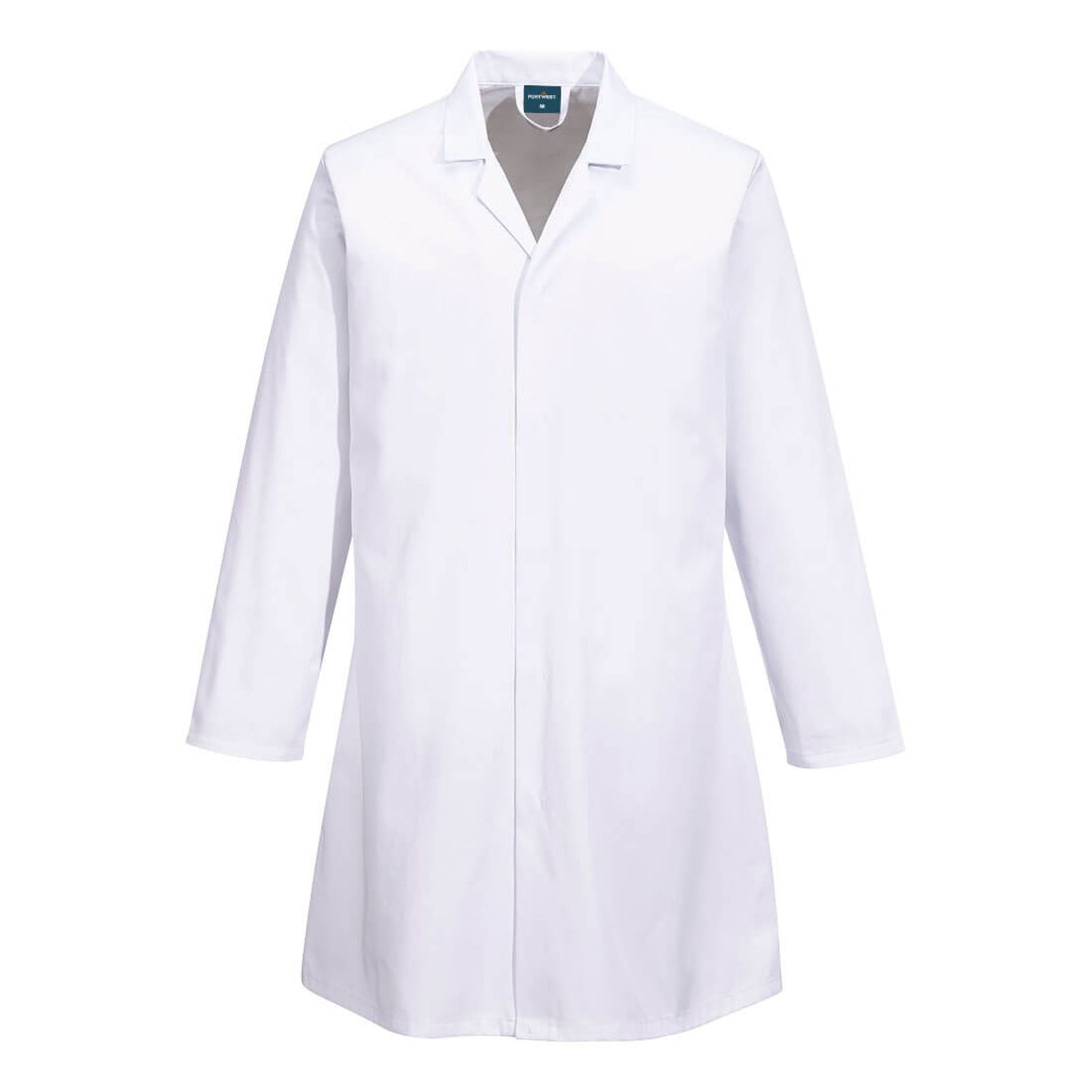 Portwest Voedingsmiddelen industrie Labjas 2210 zakloos voedingsindustrie wit(WH)