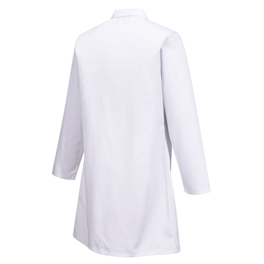 Portwest Voedingsmiddelen industrie Labjas 2210 zakloos voedingsindustrie wit(WH)