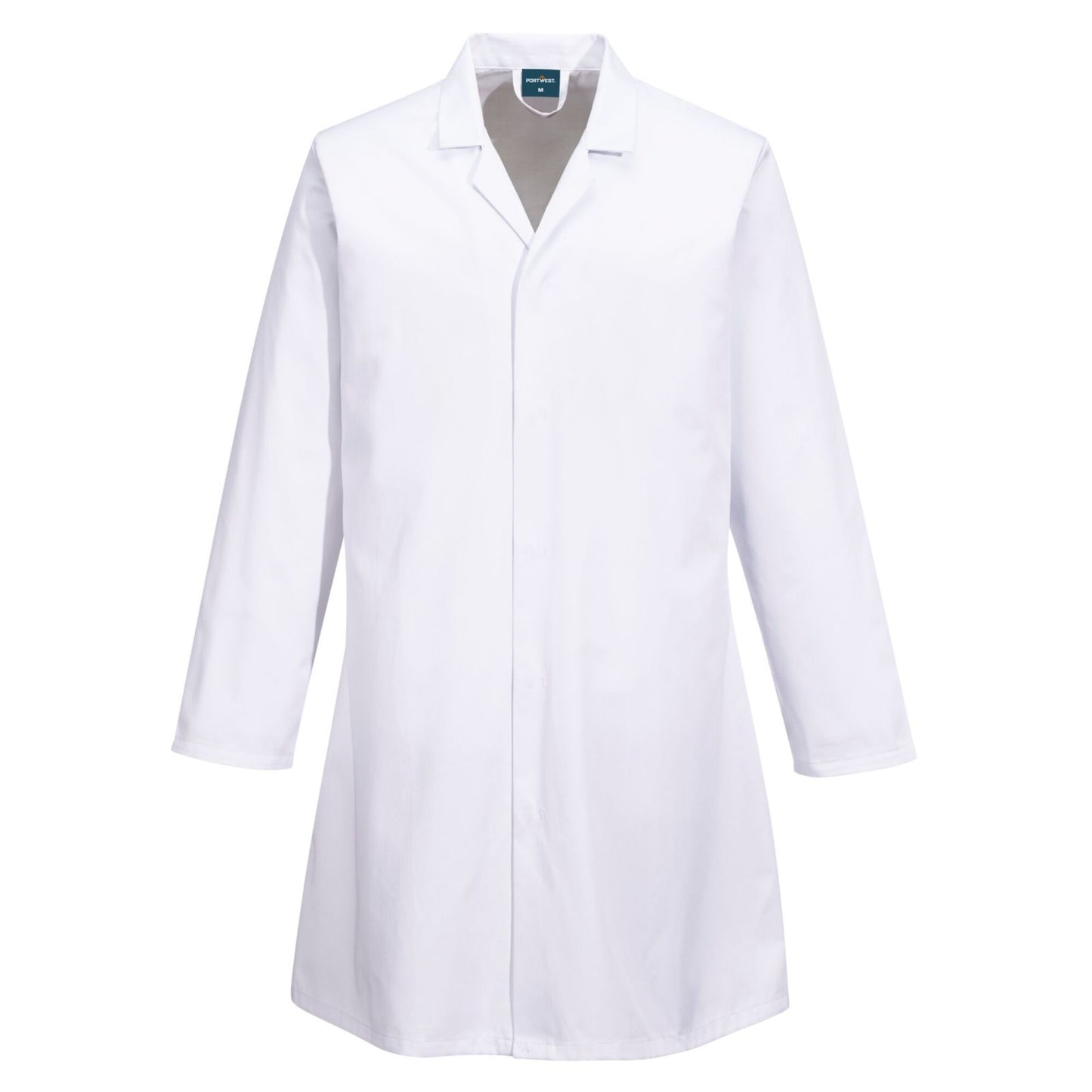 Portwest Voedingsmiddelen industrie Labjas 2210 zakloos voedingsindustrie wit(WH)