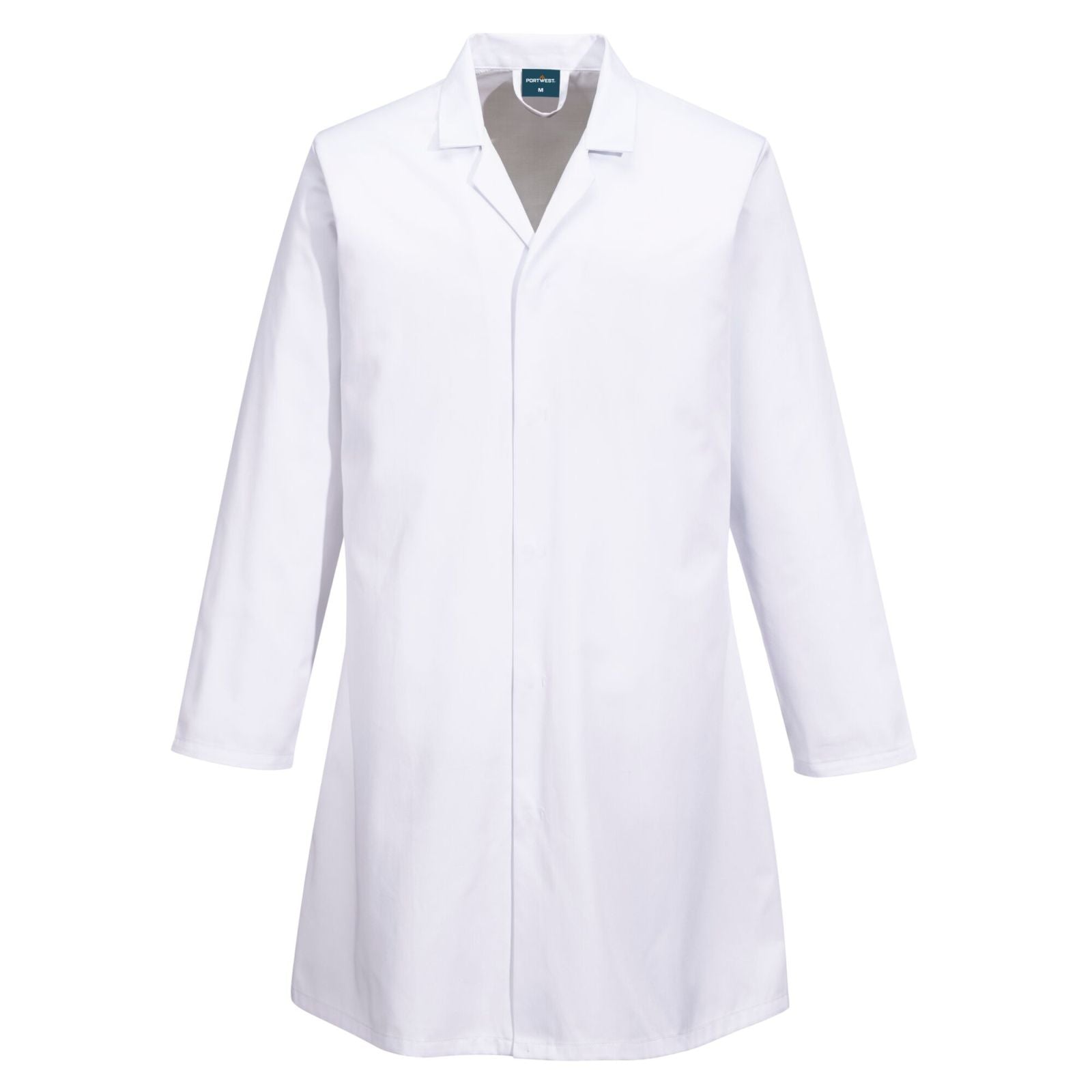 Portwest Voedingsmiddelen industrie Labjas 2210 zakloos voedingsindustrie wit(WH)