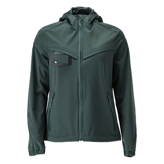 Mascot Customized Jas 22111-615 Ultimate Stretch lichtgewicht bosgroen(34)