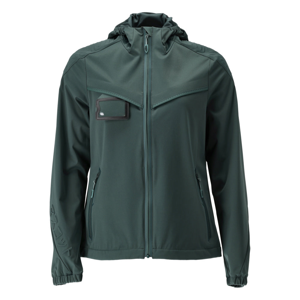 Mascot Customized Jas 22111-615 Ultimate Stretch lichtgewicht bosgroen(34)