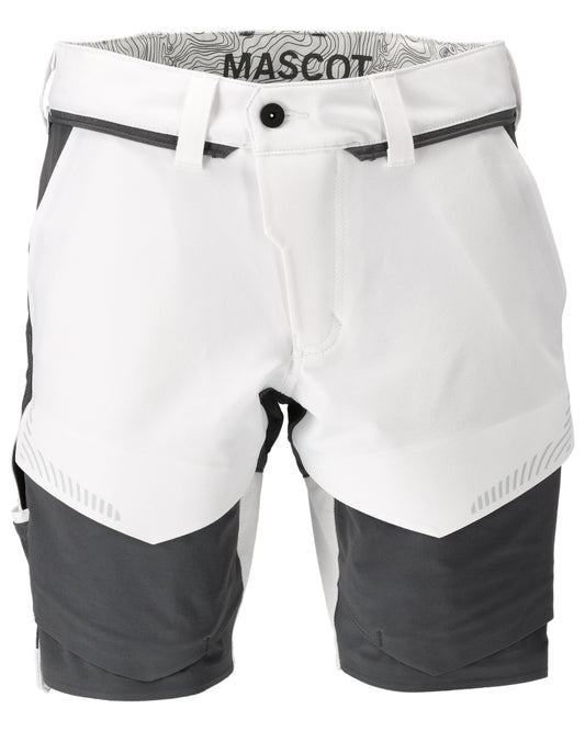 Mascot Customized Shorts 22149-605 stretch wit-steengrijs(0689)