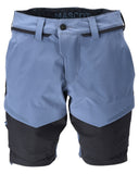 Mascot Customized Shorts 22149-605 stretch steenblauw-donkermarineblauw(85010)
