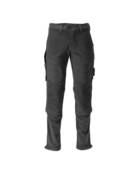 Mascot Customized Broek 22179-652 kniezakken Ultimate Stretch waterafstotend warm zwart(09)