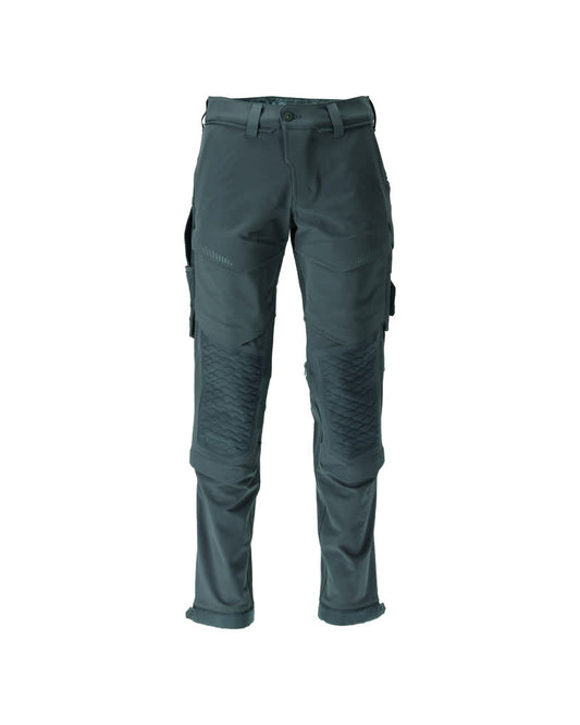 Mascot Customized Broek 22179-652 kniezakken Ultimate Stretch waterafstotend warm bosgroen(34)