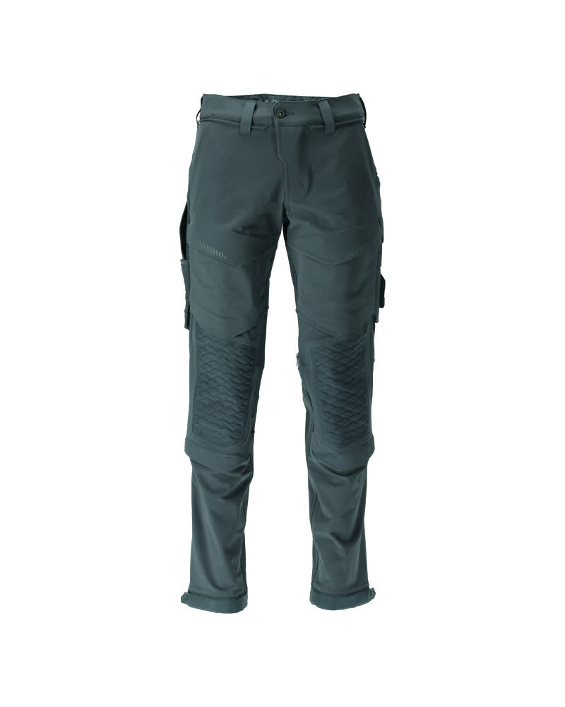 Mascot Customized Broek 22179-652 kniezakken Ultimate Stretch waterafstotend warm bosgroen(34)