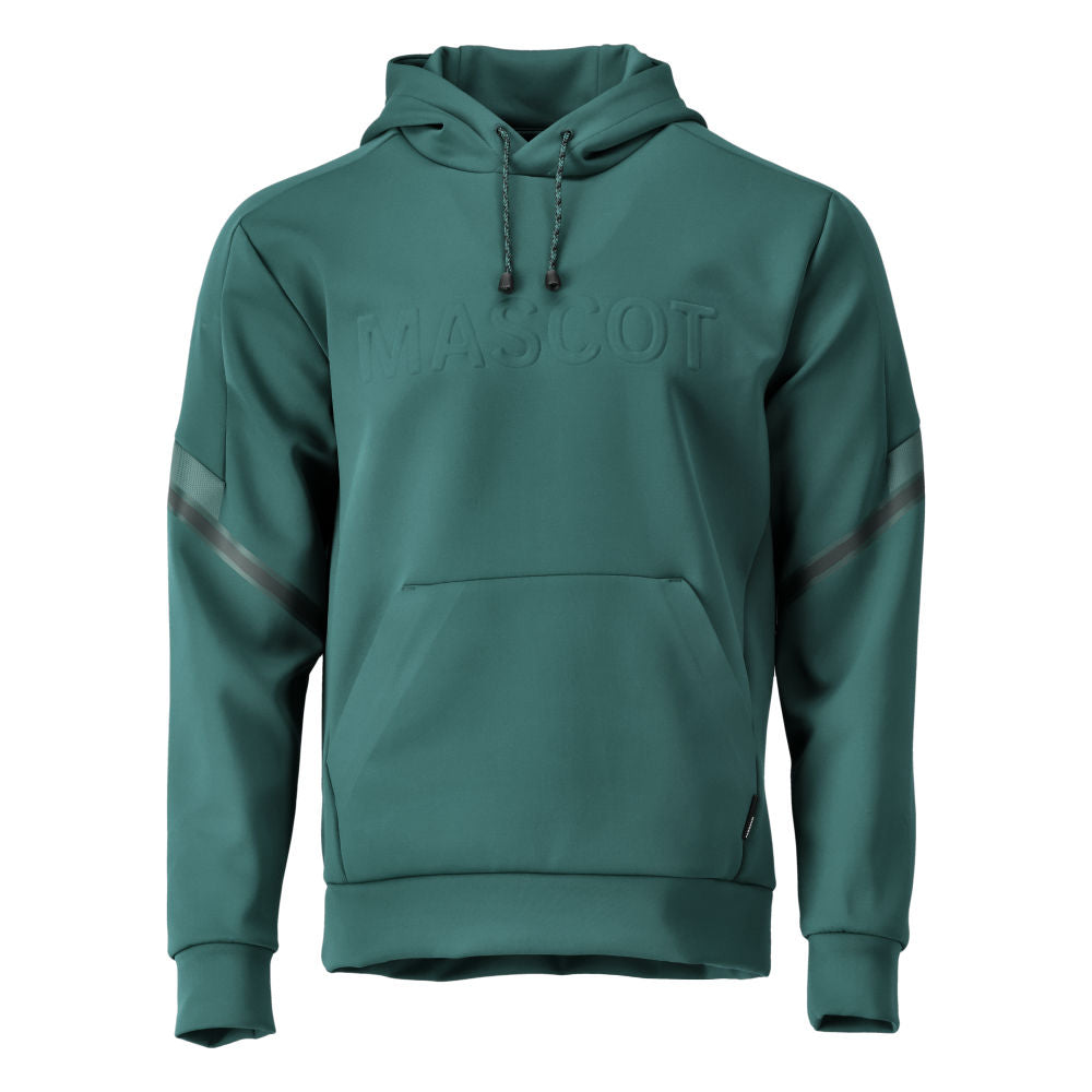 Mascot Customized Capuchontrui 22186-608 fleece bosgroen(34)