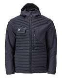 Mascot Customized Jas 22215-607 capuchon waterafstotend ademend donker marineblauw(010)