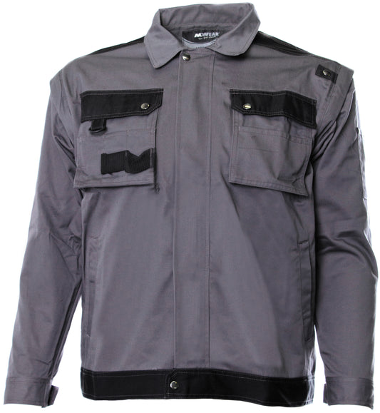 M-Wear Jas 2263 grijs-zwart