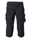 Mascot Customized Driekwart broek 22249-605 kniezakken stretch donker marineblauw(010)