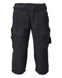 Mascot Customized Driekwart broek 22249-605 kniezakken stretch donker marineblauw(010)