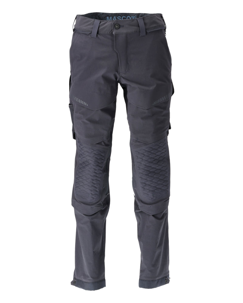 Mascot Customized Broek 22279-605 kniezakken donker marineblauw(010)