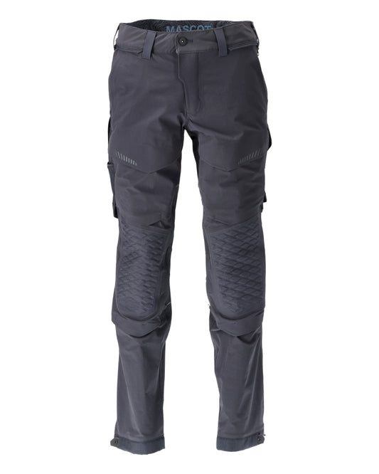 Mascot Customized Broek 22279-605 kniezakken donker marineblauw(010)