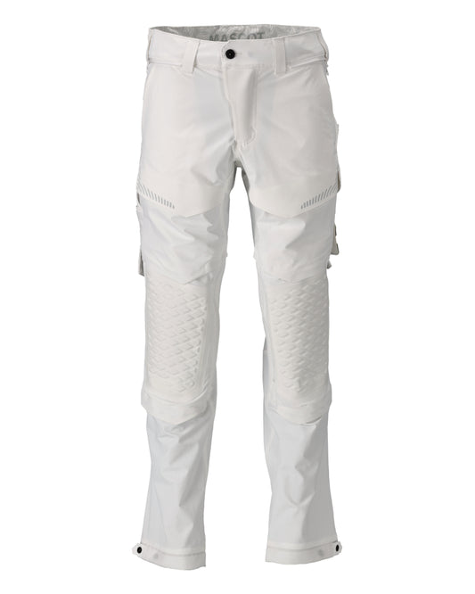 Mascot Customized Broek 22279-605 kniezakken wit(06)