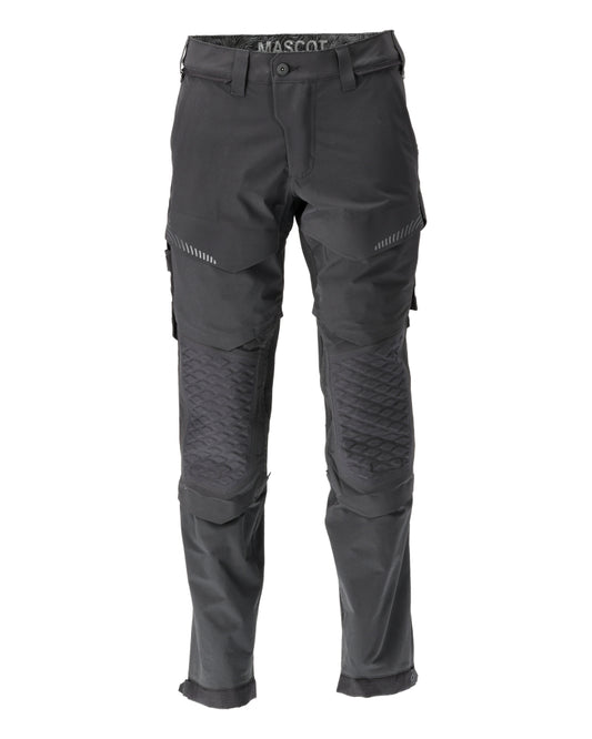 Mascot Customized Broek 22279-605 kniezakken zwart(09)