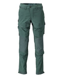 Mascot Customized Broek 22279-605 kniezakken bosgroen(34)