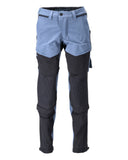 Mascot Customized Broek 22279-605 kniezakken ijsblauw-donkermarineblauw(85010)