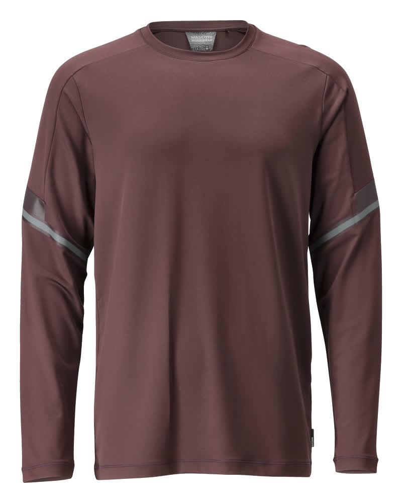Mascot Customized T-shirt 22281-461 lange mouwen bordeaux(22)