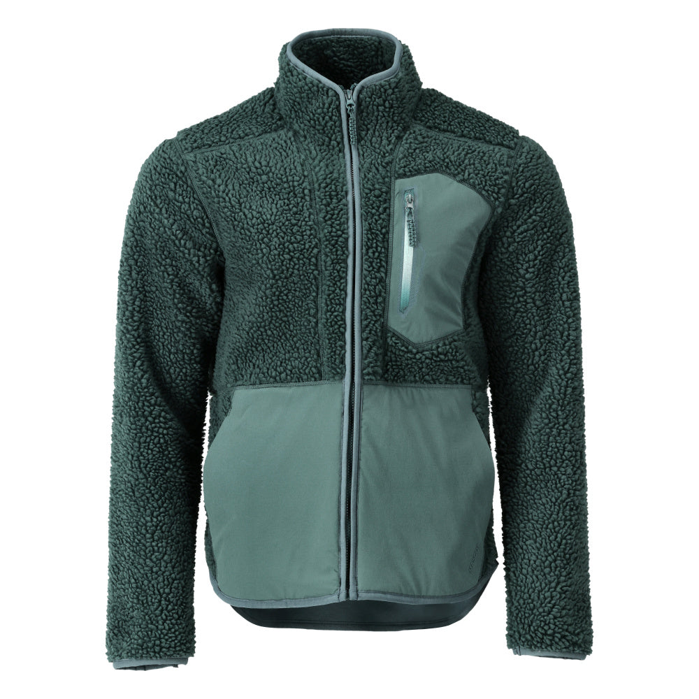 Mascot Customized Jas 22303-682 rits modern fit bosgroen(34)