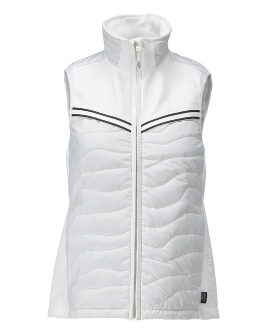 Mascot Customized Thermobodywarmer 22375-318 Climascot-voering waterafstotend ademend vrouwelijke pasvorm wit(06)