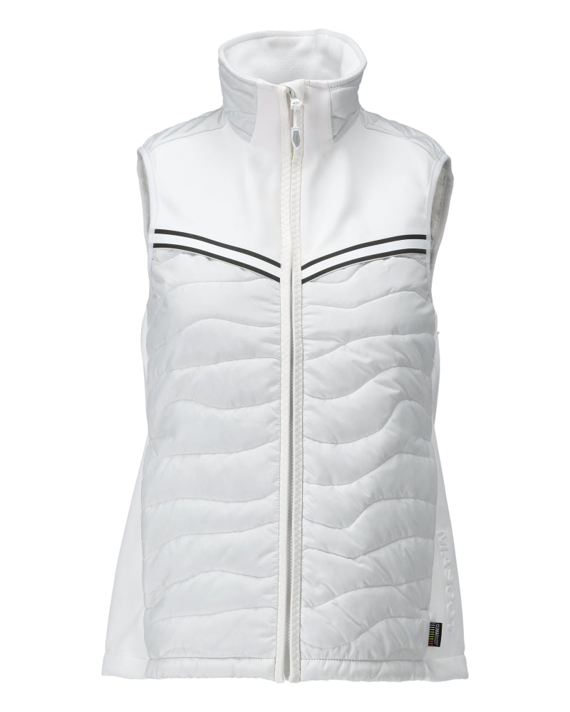 Mascot Customized Thermobodywarmer 22375-318 Climascot-voering waterafstotend ademend vrouwelijke pasvorm wit(06)