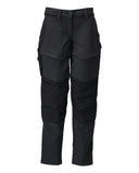 Mascot Customized Broek 22378-311 kniezakken Ultimate Stretch waterafstotend lichtgewicht Vrouwelijke pasvorm Diamond zwart(09)
