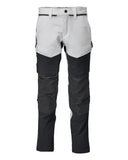 Mascot Customized Broek 22379-311 kniezakken wit-steengrijs(0689)