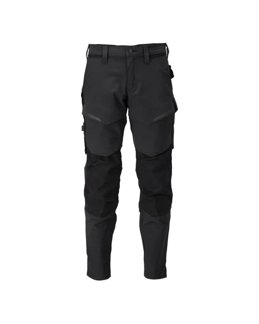 Mascot Customized Broek met kniezakken 22379-311 zwart(09)