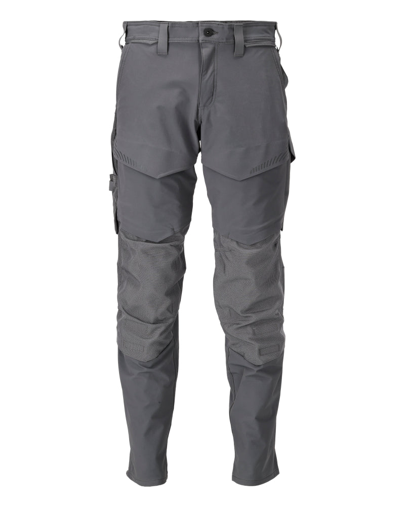 Mascot Customized Broek met kniezakken 22379-311 steengrijs(89)