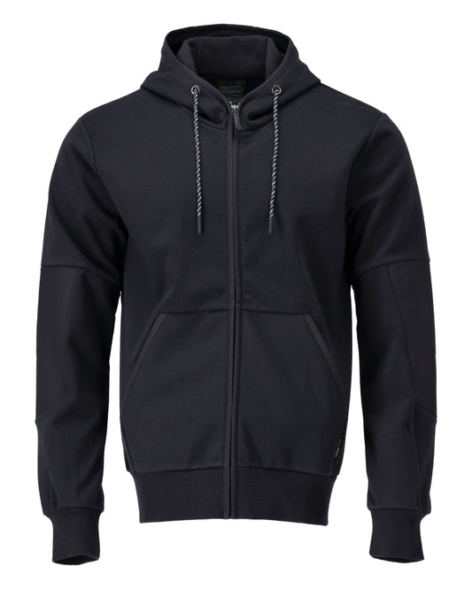 Mascot Customized Capuchontrui 22386-365 rits Premium waterafstotend winddicht modern fit donker marineblauw(010)