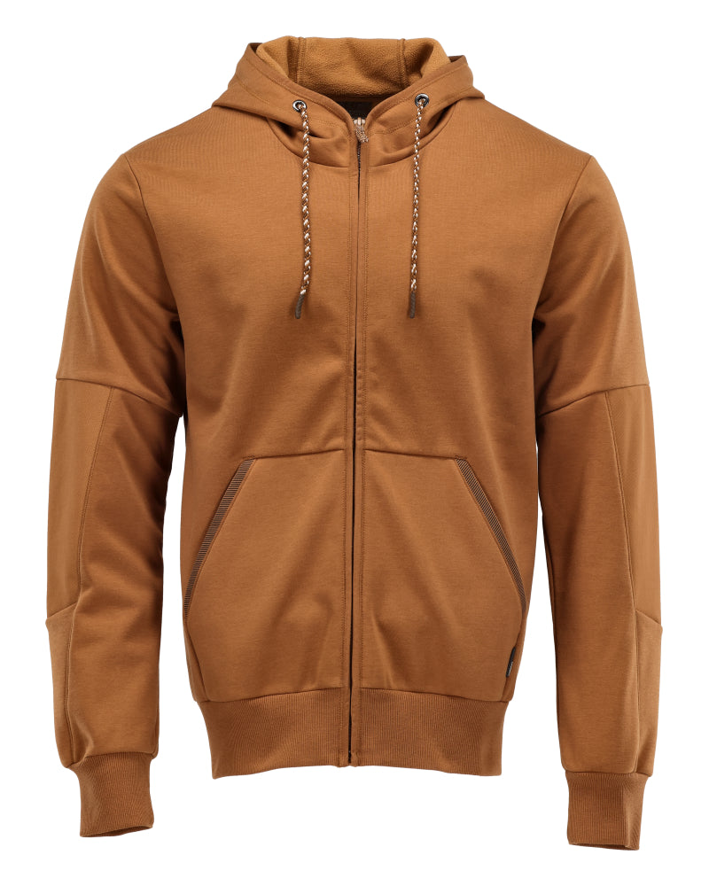 Mascot Customized Capuchontrui 22386-365 rits Premium waterafstotend winddicht modern fit notenbruin(54)