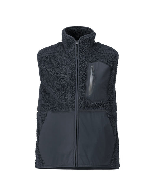 Mascot Customized Bodywarmer met rits 22465-682 rits modern fit donker marineblauw(010)