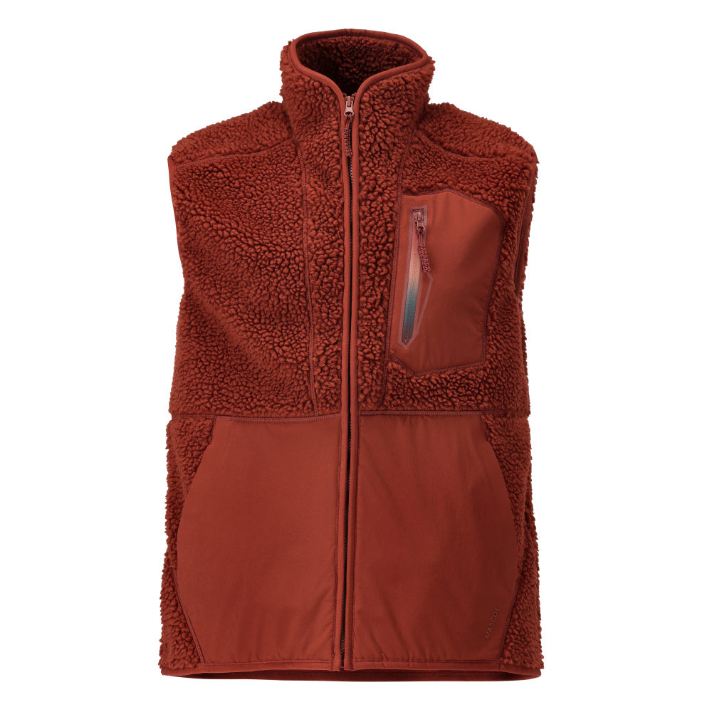 Mascot Customized Bodywarmer met rits 22465-682 rits modern fit herfstrood(24)