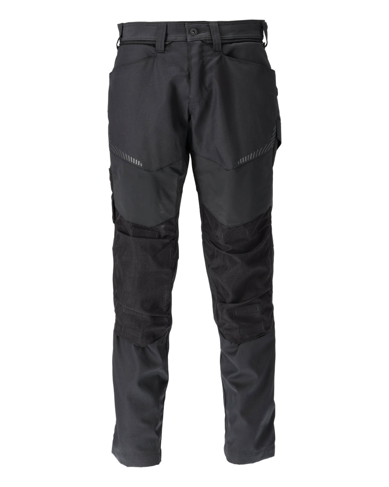 Mascot Customized Broek 22479-230 kniezakken zwart(09)