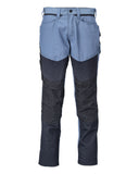 Mascot Customized Broek 22479-230 kniezakken Cordura lichtgewicht Stretch Zones steenblauw-donkermarineblauw(85010)