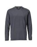 Mascot Customized T-shirt 22481-618 lange mouwen Premium vochtregulerend Modern fit steengrijs(89)