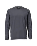 Mascot Customized T-shirt 22481-618 lange mouwen Premium vochtregulerend Modern fit steengrijs(89)